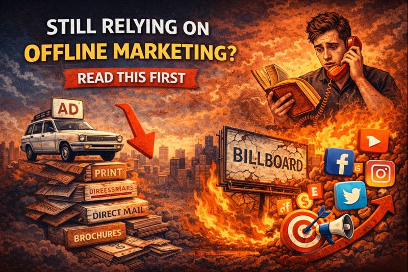 Still Relying on Offline Marketing? Read This First