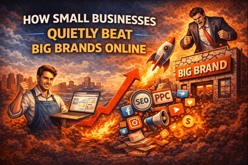How Small Businesses Beat Big Brands Online
