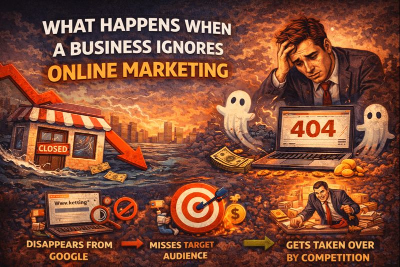 What Happens When a Business Ignores Online Marketing