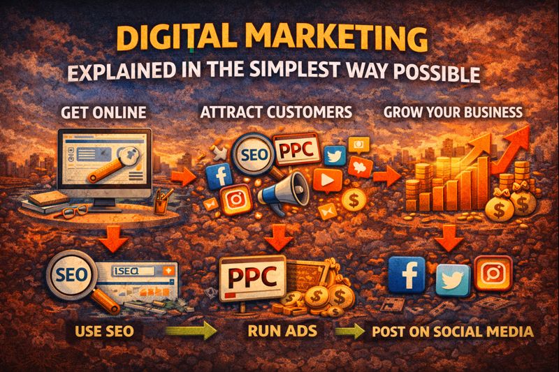 Digital Marketing Explained in the Simplest Way Possible