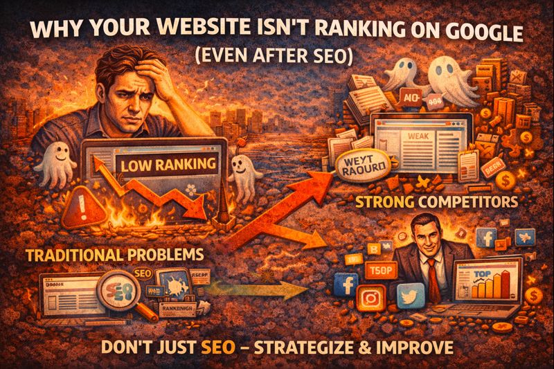Why Your Website Isn’t Ranking on Google (Even After SEO)