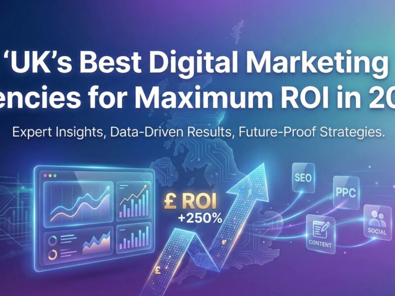 UK’s Best Digital Marketing Agencies for Maximum ROI in 2026