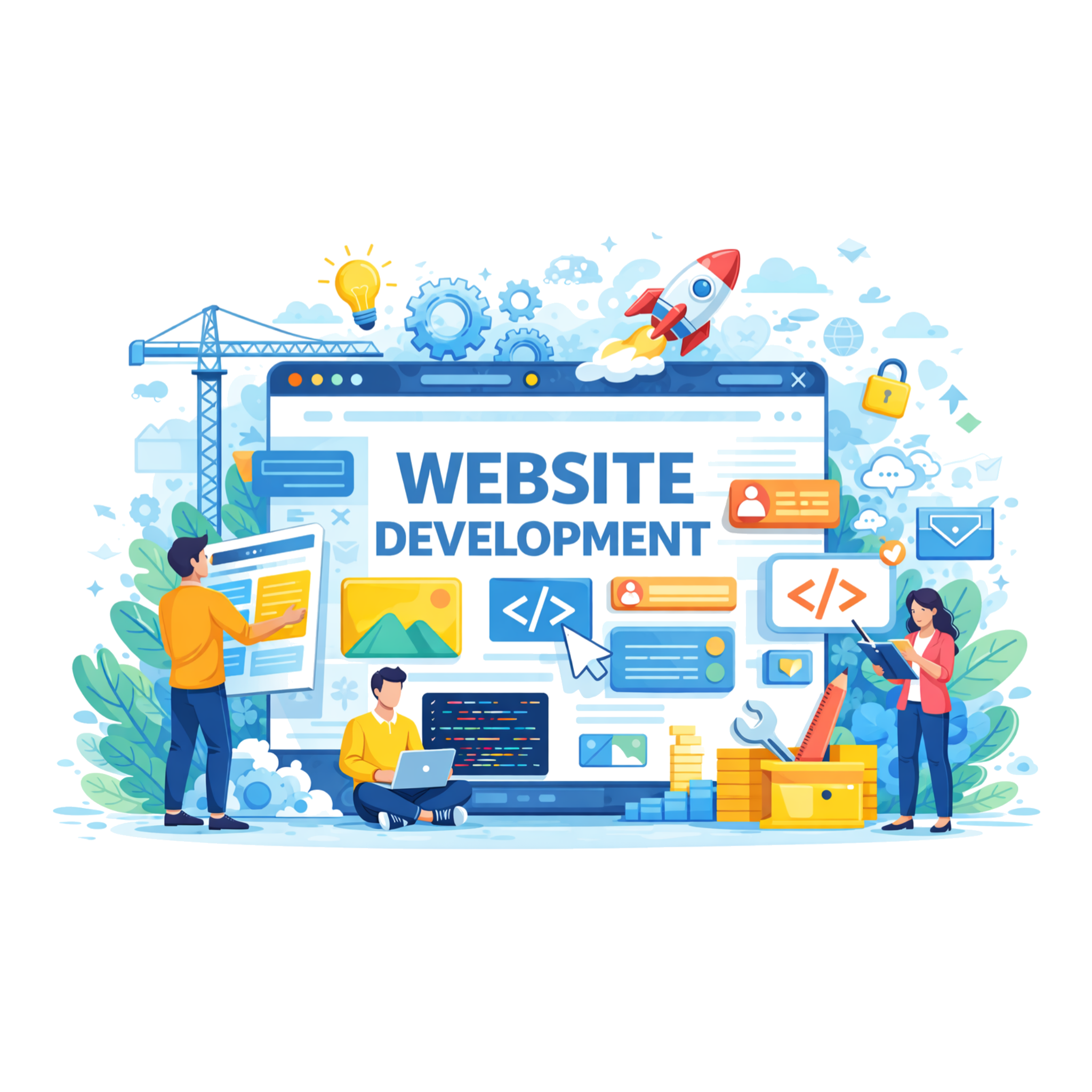 website develpment Crawling Fox